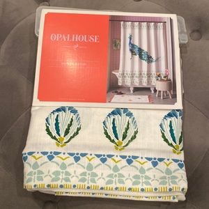 Target Opal House Peacock shower curtain